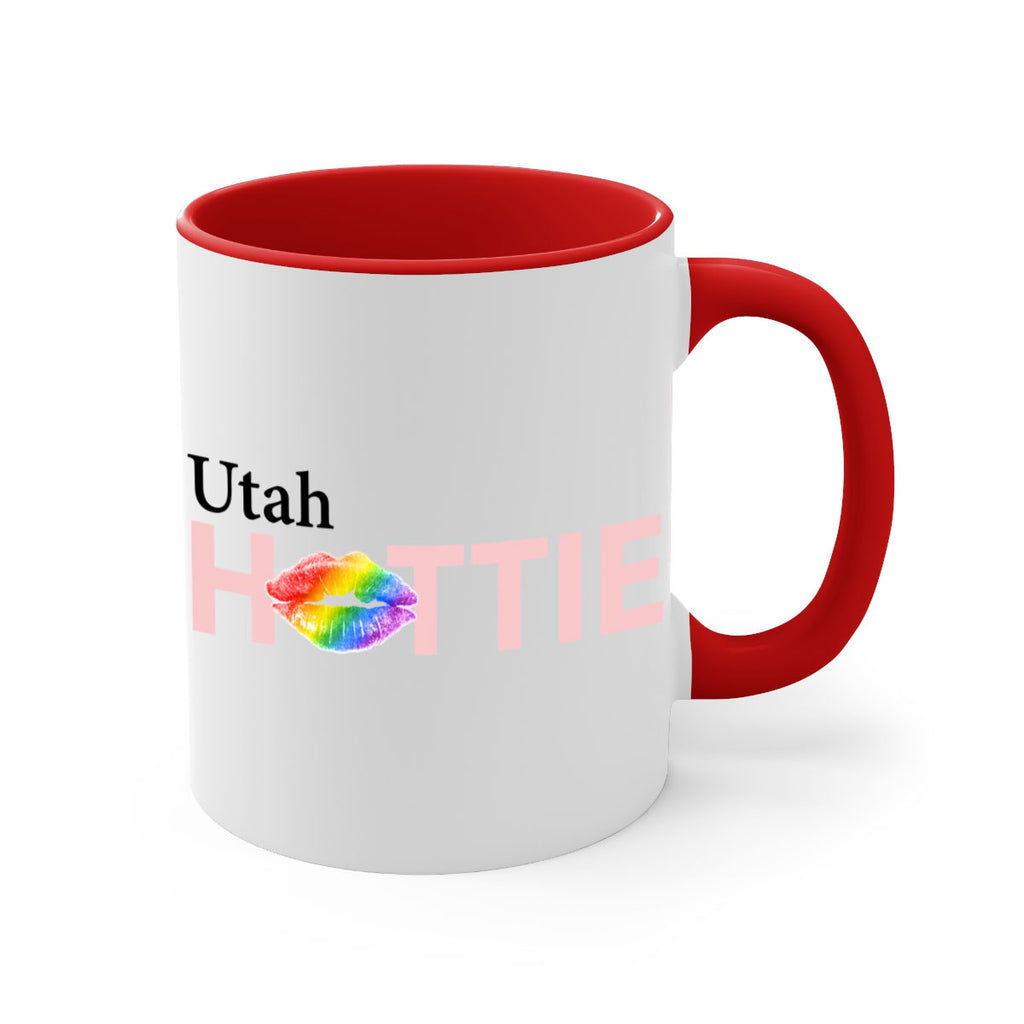 Utah Hottie with rainbow lips 44#- Hottie Collection-Mug / Coffee Cup