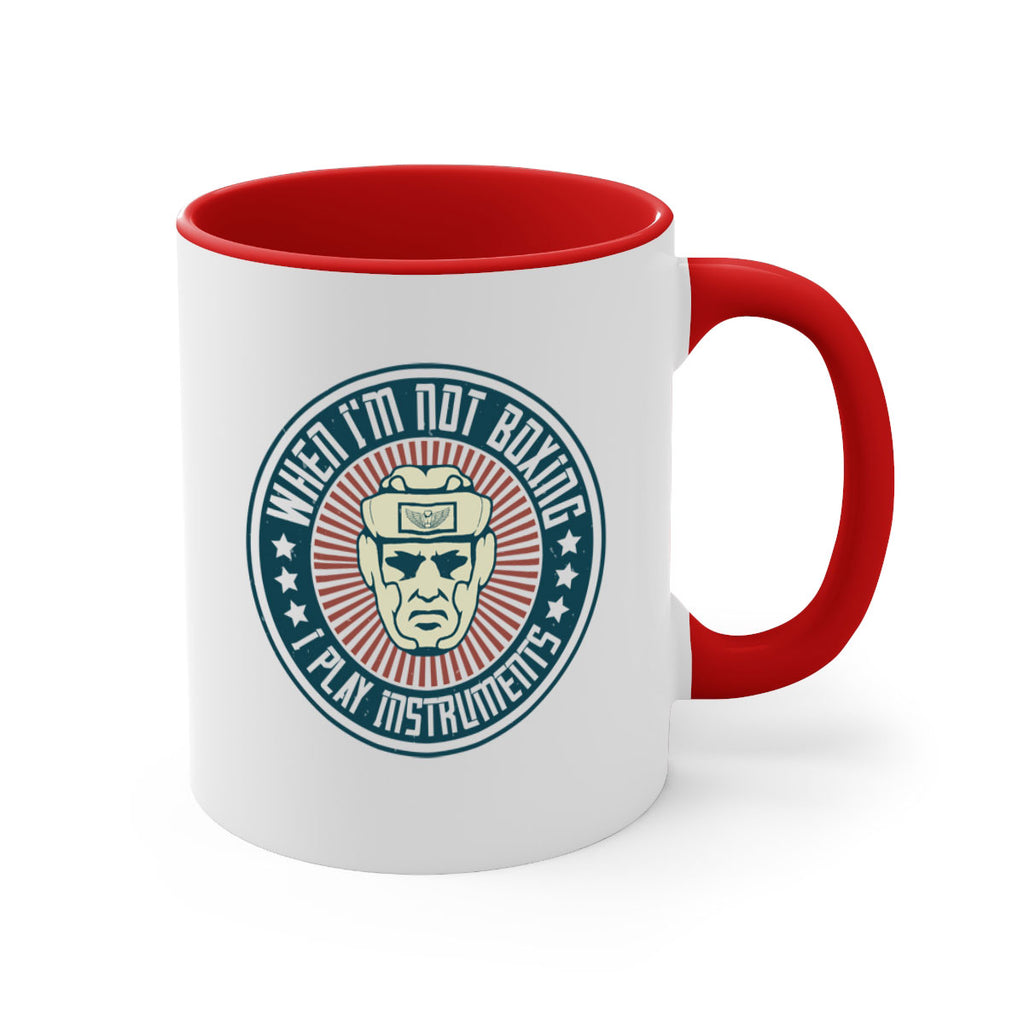 When Im not boxing I play instruments 1754#- boxing-Mug / Coffee Cup