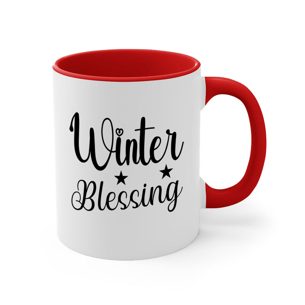 Winter Blessing 484#- winter-Mug / Coffee Cup