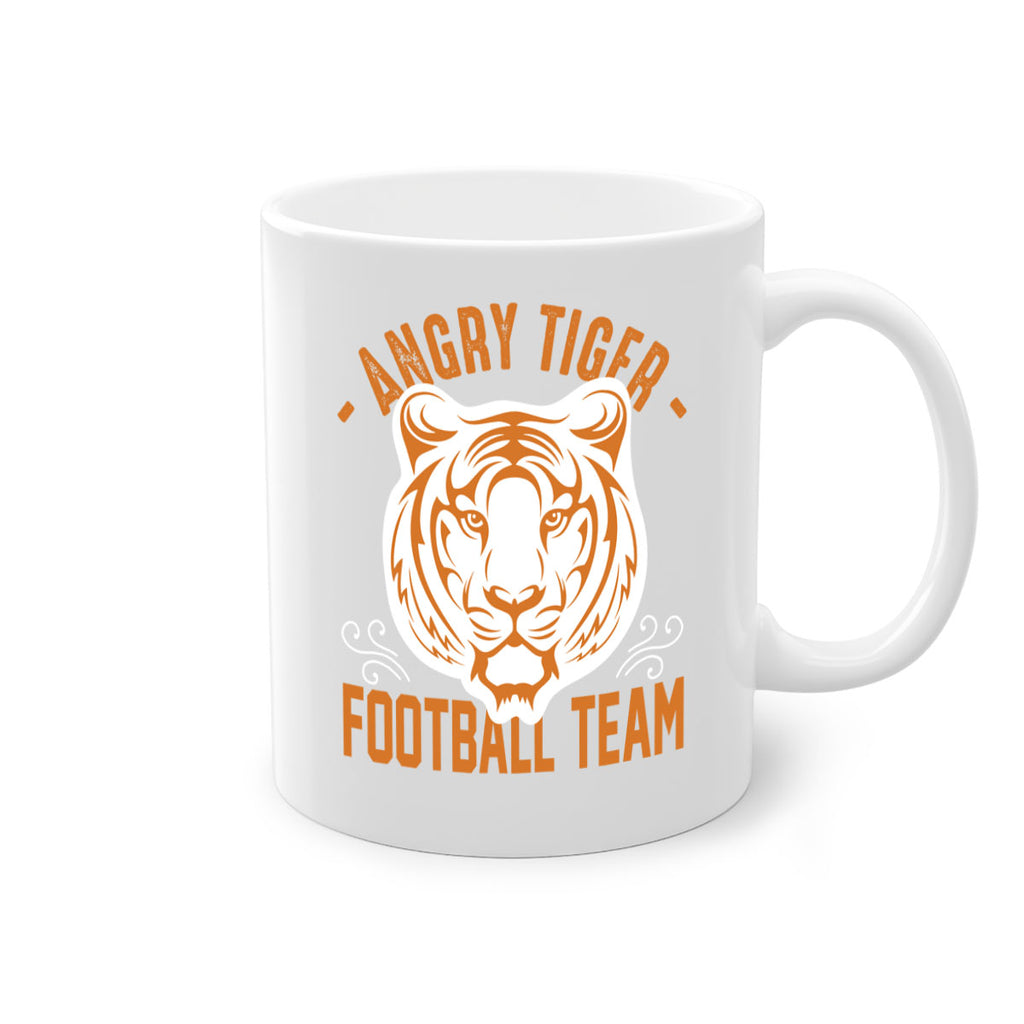 Angry tiger 1459#- football-Mug / Coffee Cup