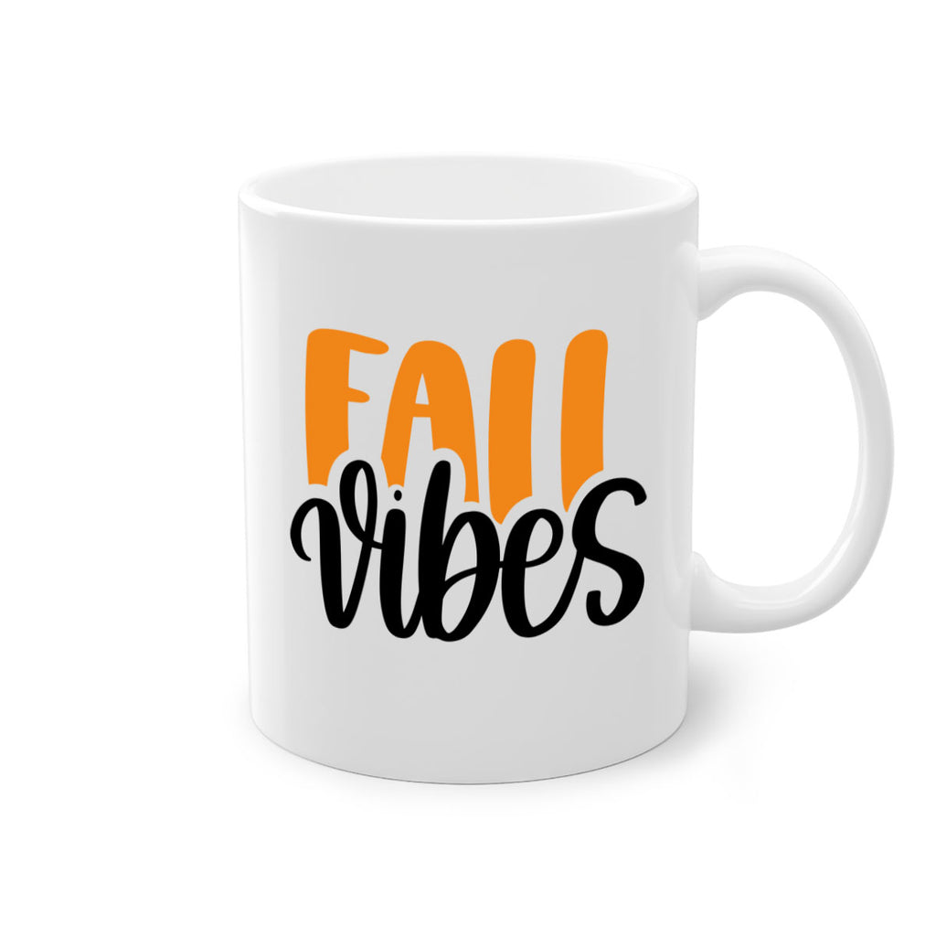Fall Vibes 487#- fall-Mug / Coffee Cup