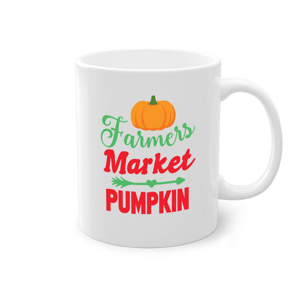 FarmersMarketPumpkin 180#- fall-Mug / Coffee Cup