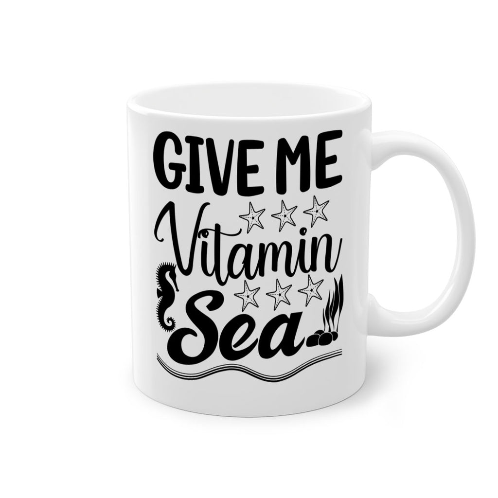 Give me vitamin sea 193#- mermaid-Mug / Coffee Cup
