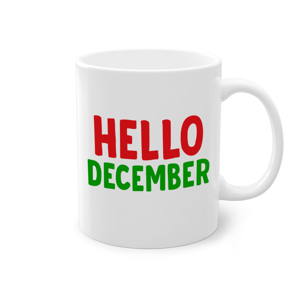 Hello December 158#- winter-Mug / Coffee Cup