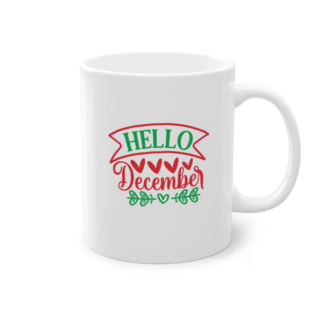 Hello December 159#- winter-Mug / Coffee Cup