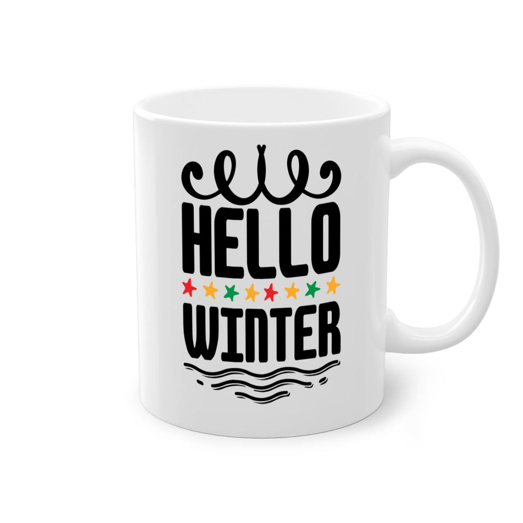 Hello Winter 185#- winter-Mug / Coffee Cup