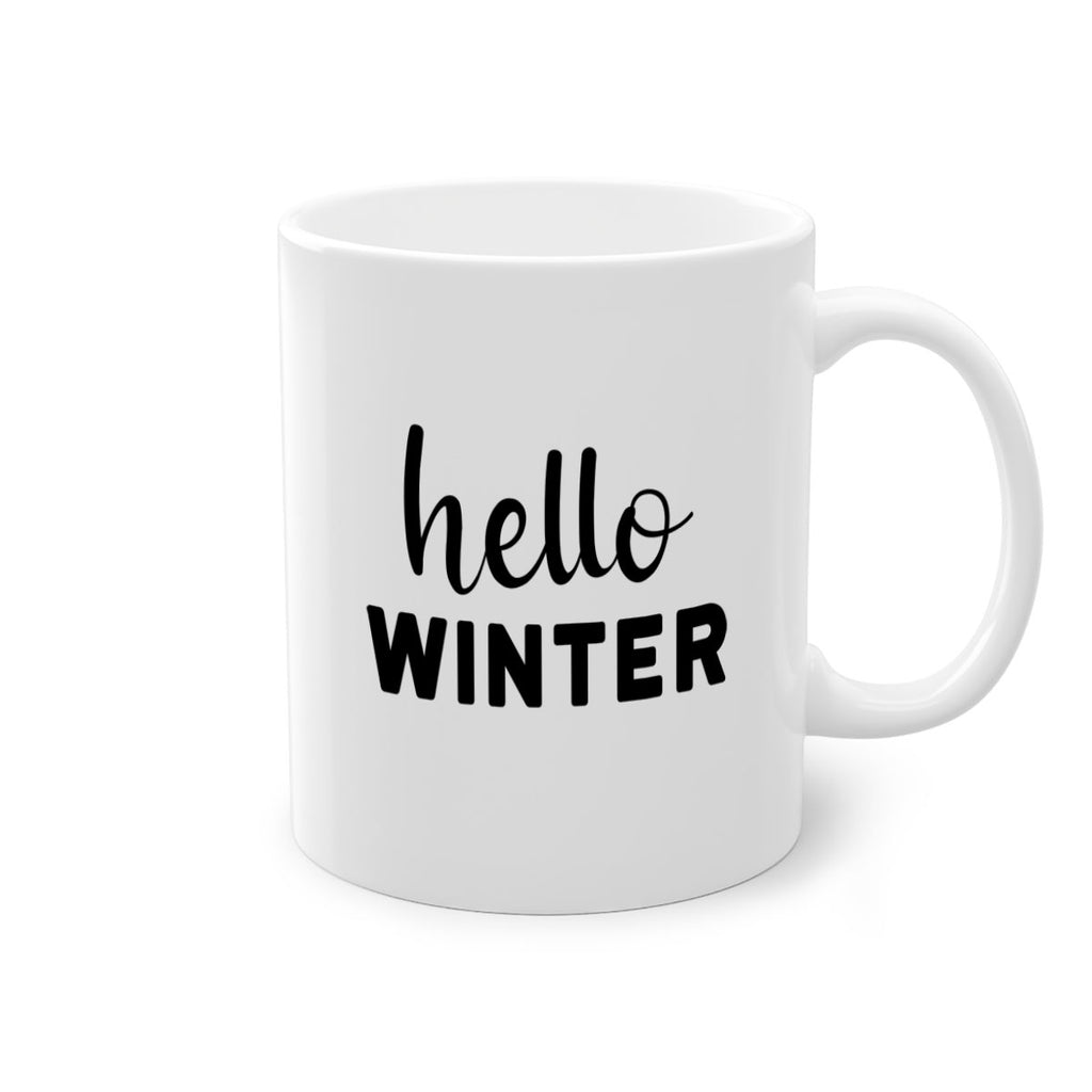 Hello Winter 186#- winter-Mug / Coffee Cup