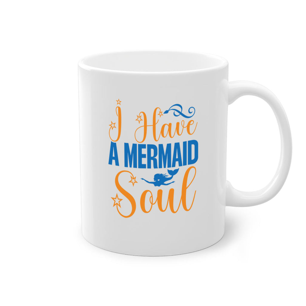 I Have a Mermaid Soul 211#- mermaid-Mug / Coffee Cup