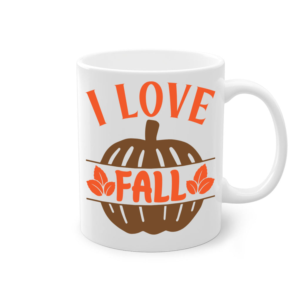I Love Fall 337#- fall-Mug / Coffee Cup