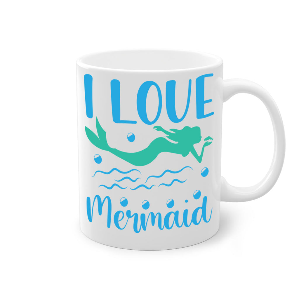 I Love Mermaid Design 231#- mermaid-Mug / Coffee Cup