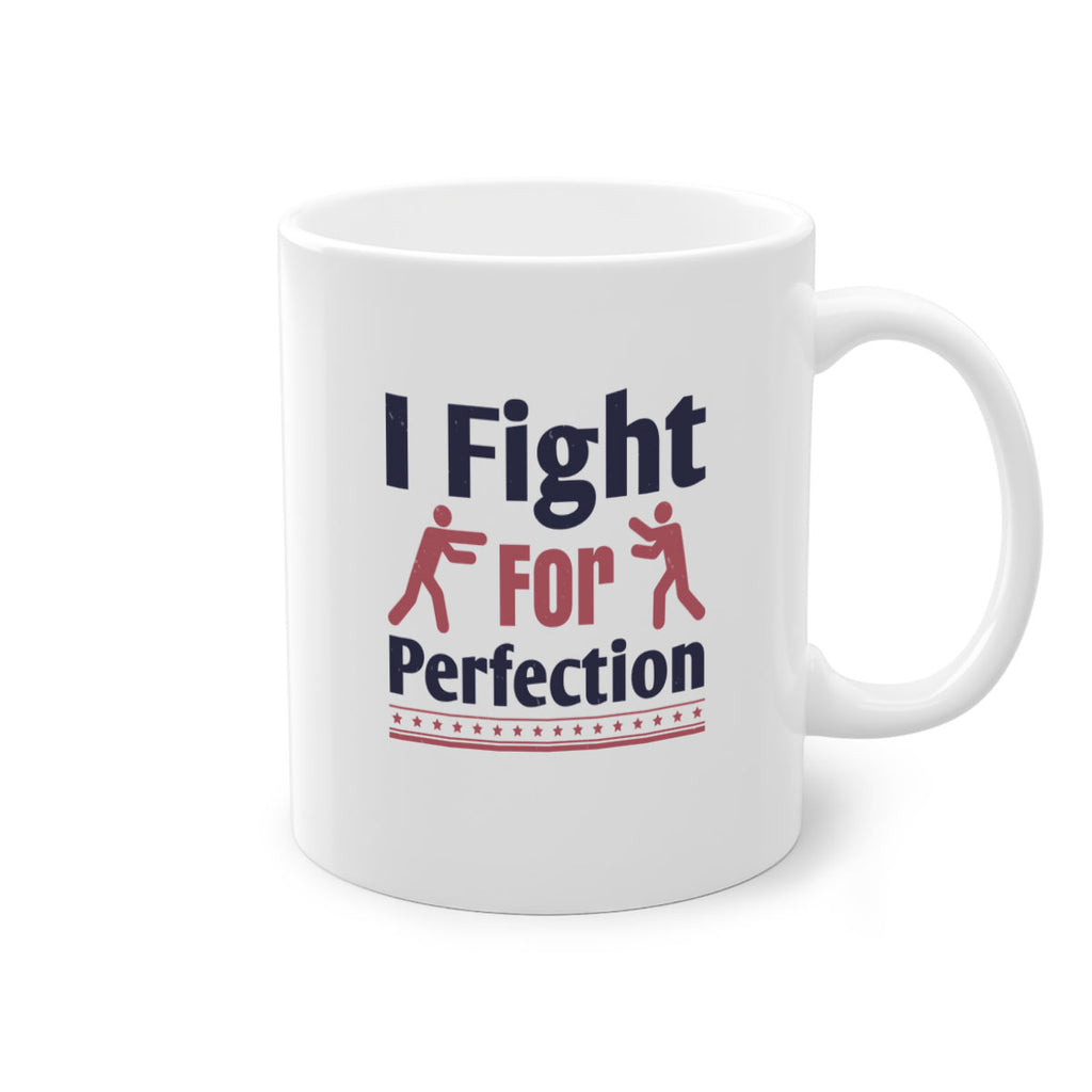 I fight for perfection 2246#- boxing-Mug / Coffee Cup