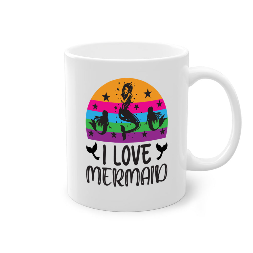I love mermaid 230#- mermaid-Mug / Coffee Cup