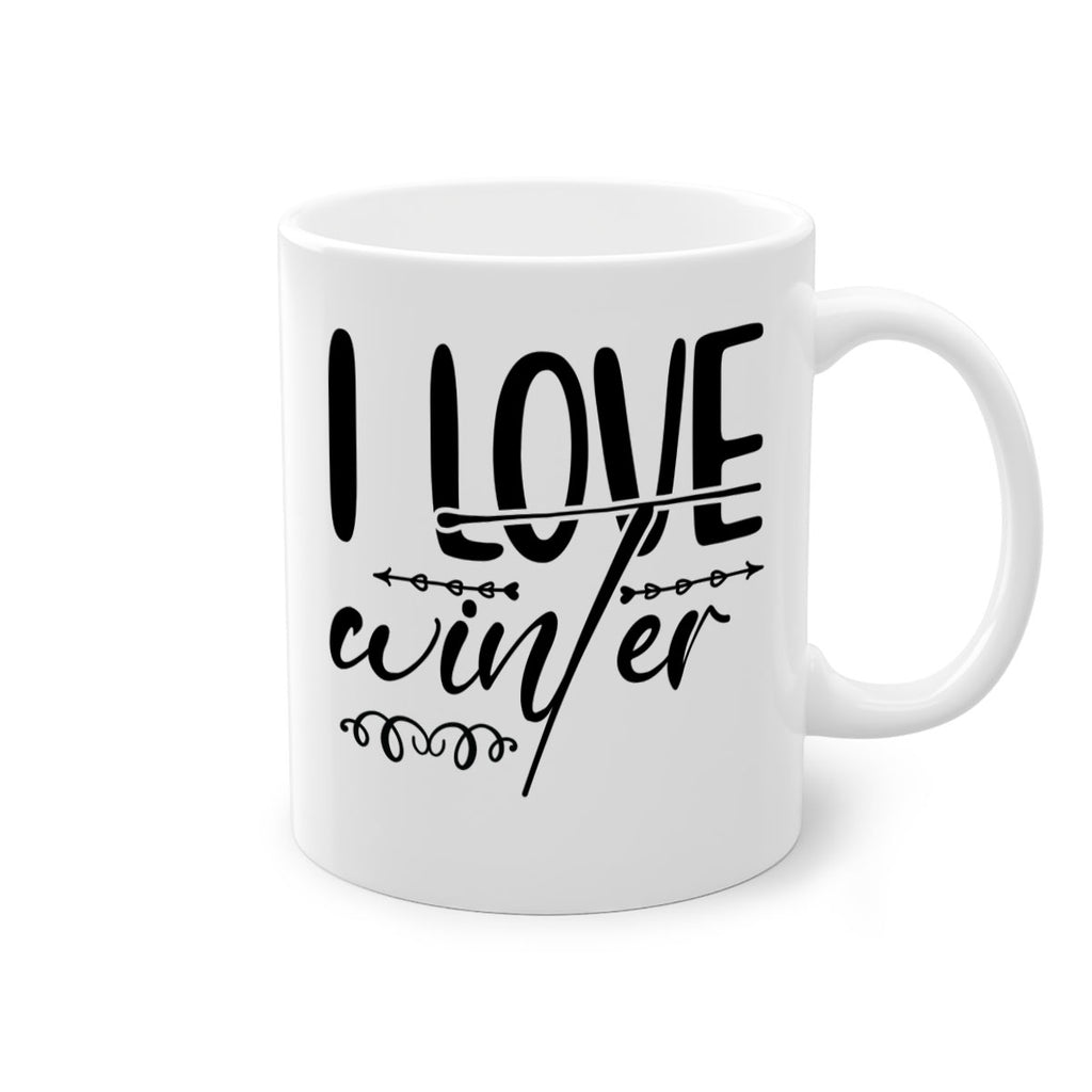 I love winter 243#- winter-Mug / Coffee Cup