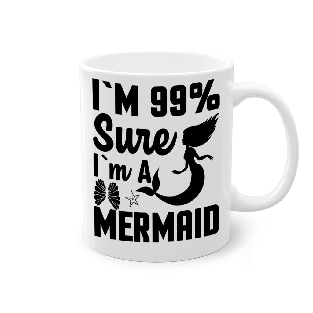 Im sure im a 253#- mermaid-Mug / Coffee Cup