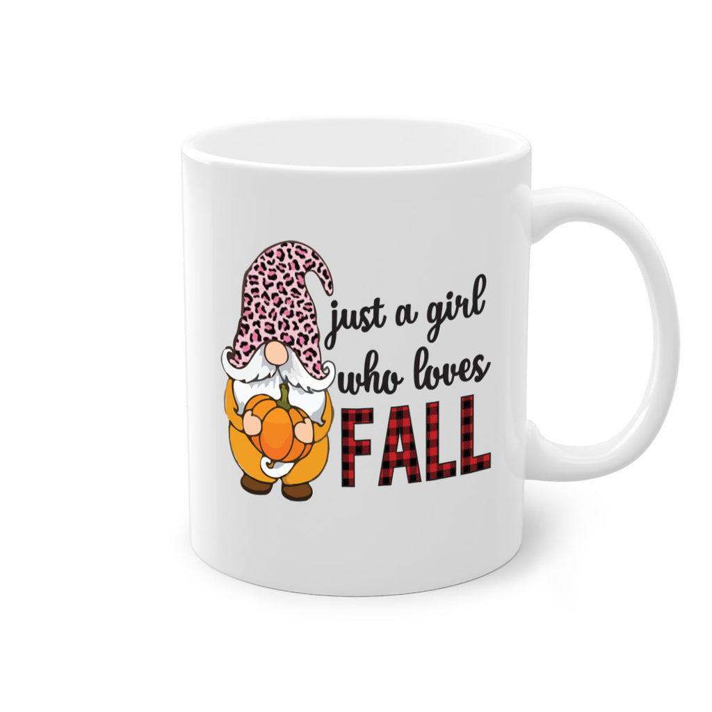 Just a Girl Who Loves Fall 381#- fall-Mug / Coffee Cup