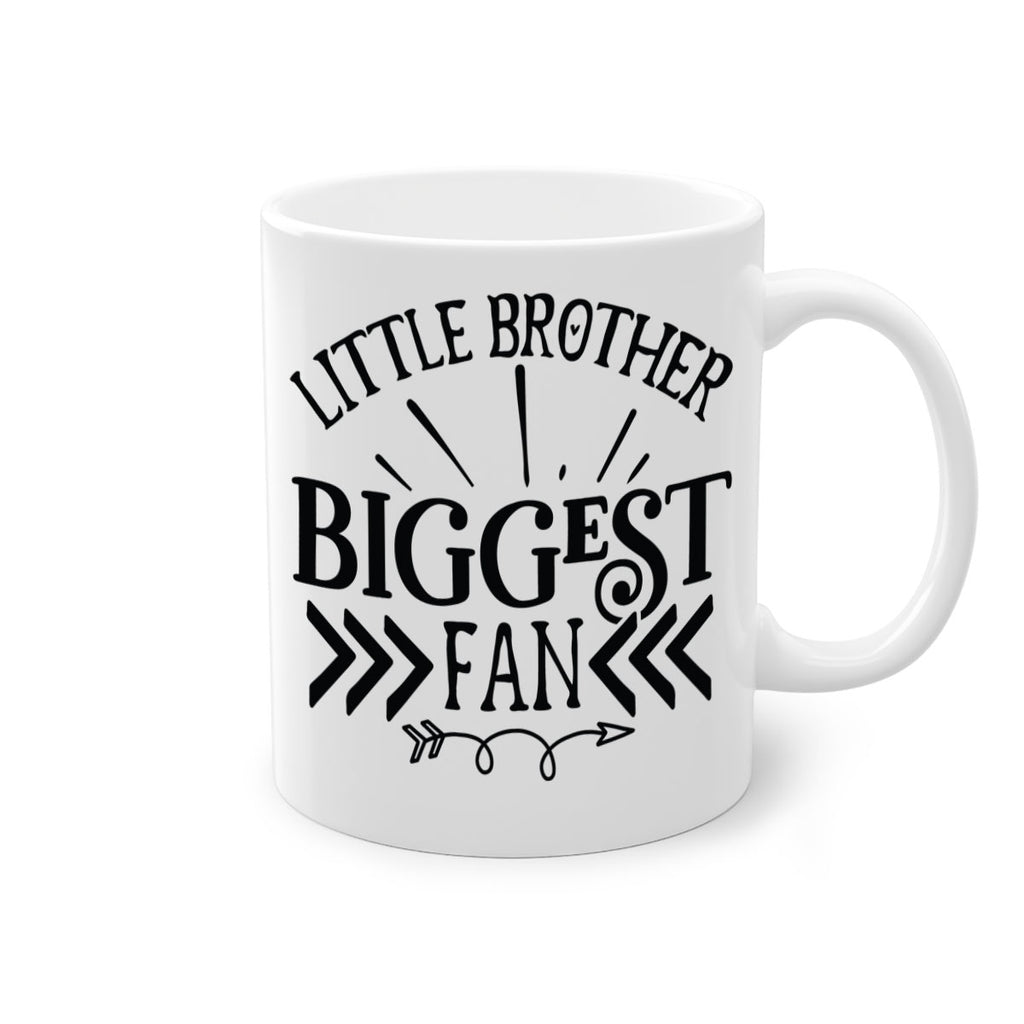Little brother biggest fan 878#- tennis-Mug / Coffee Cup