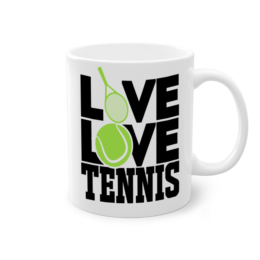 Live Love Tennis 799#- tennis-Mug / Coffee Cup