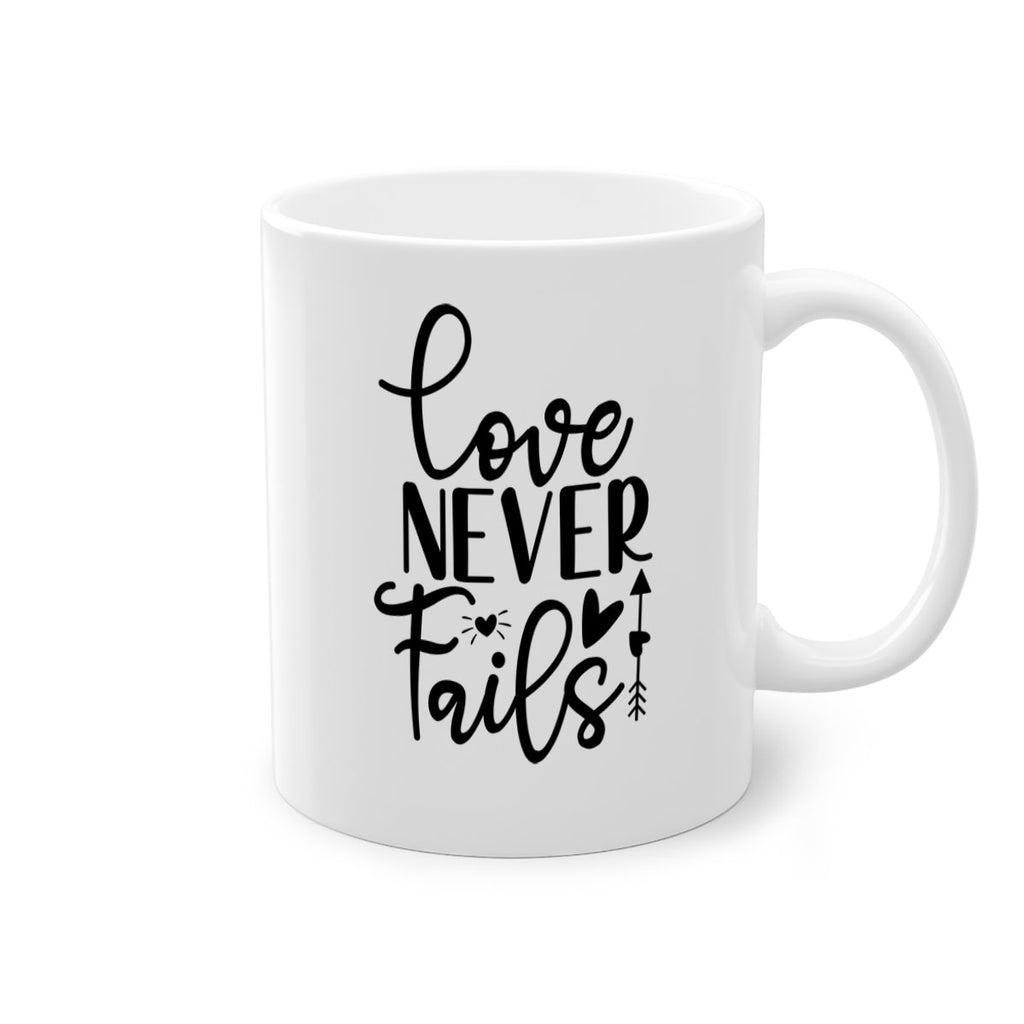 Love Never Fails 309#- winter-Mug / Coffee Cup