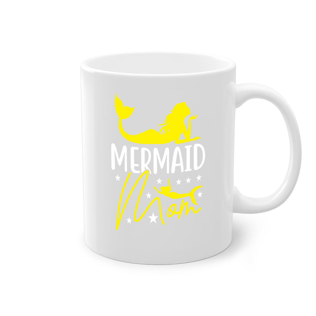 Mermaid Mom 370#- mermaid-Mug / Coffee Cup