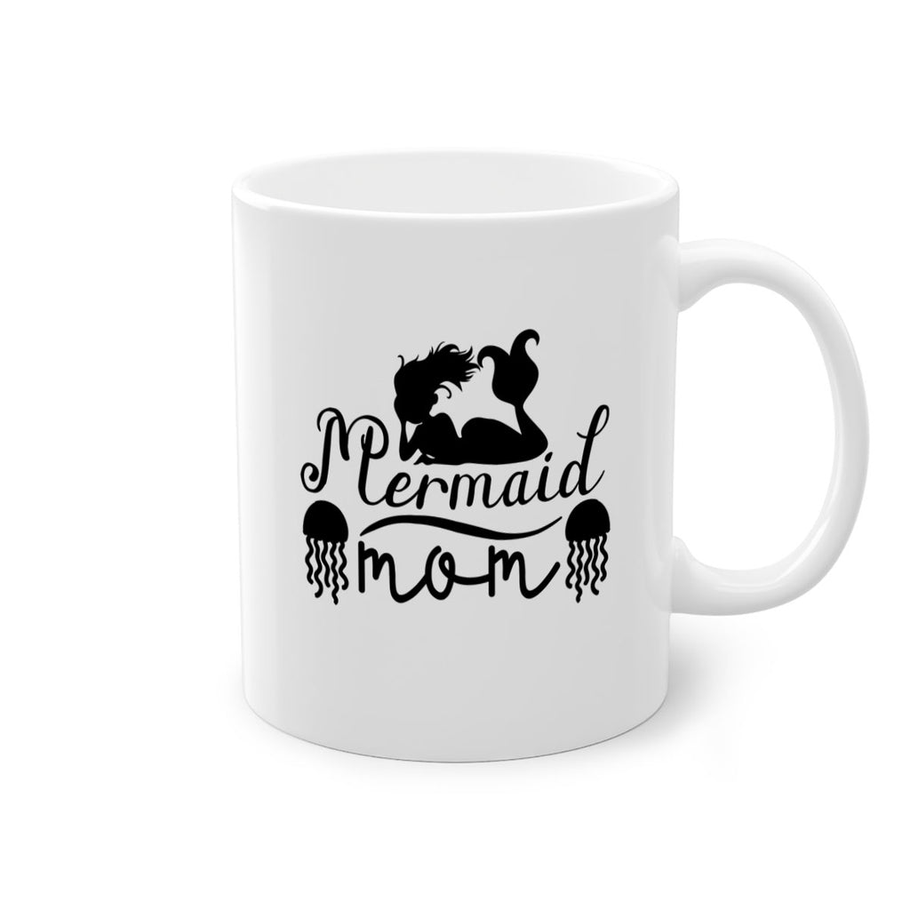Mermaid Mom 373#- mermaid-Mug / Coffee Cup