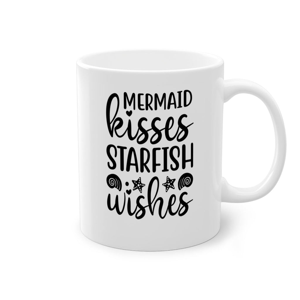 Mermaid kisses starfish wishes 426#- mermaid-Mug / Coffee Cup