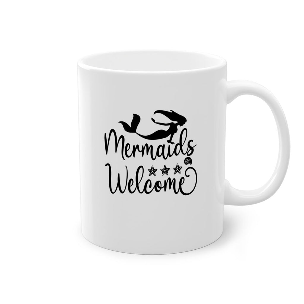 Mermaids welcome design 501#- mermaid-Mug / Coffee Cup