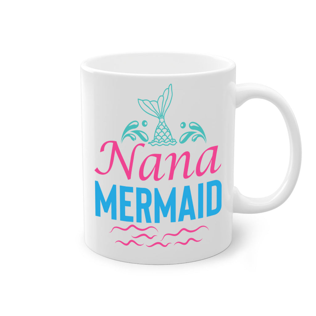 Nana Mermaid Design 518#- mermaid-Mug / Coffee Cup