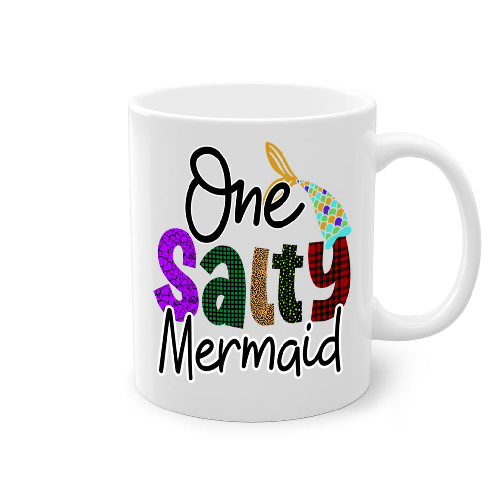One Salty Mermaid 526#- mermaid-Mug / Coffee Cup