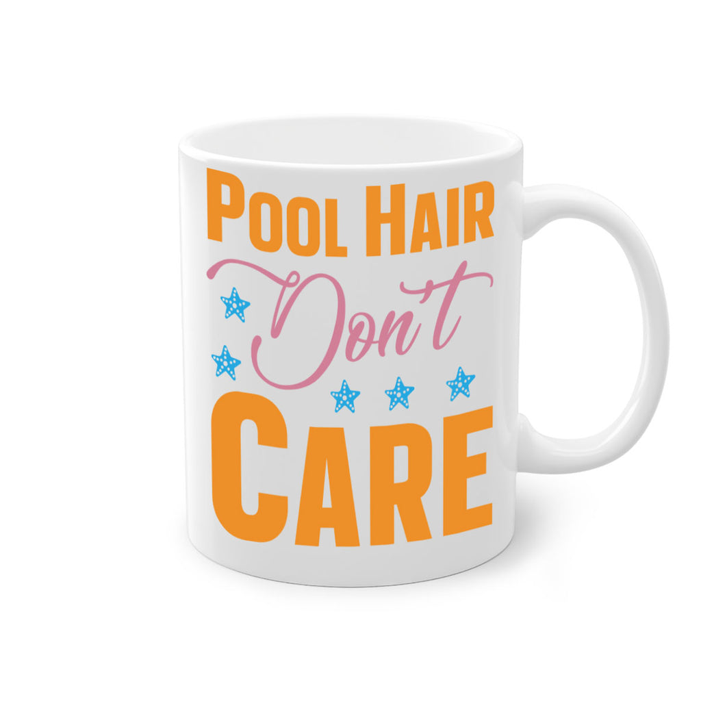 Pool Hair Dont Care 543#- mermaid-Mug / Coffee Cup