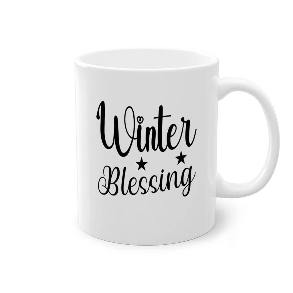 Winter Blessing 484#- winter-Mug / Coffee Cup
