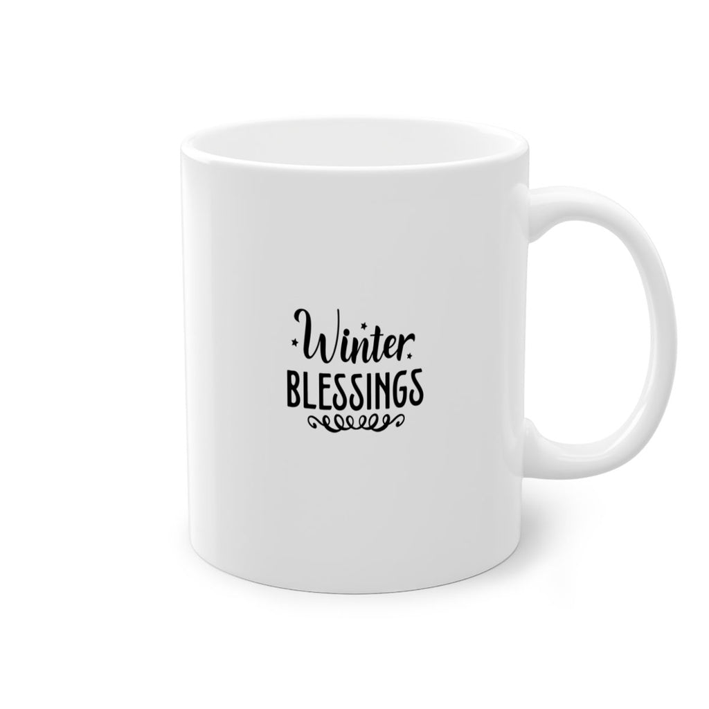 Winter Blessings 490#- winter-Mug / Coffee Cup