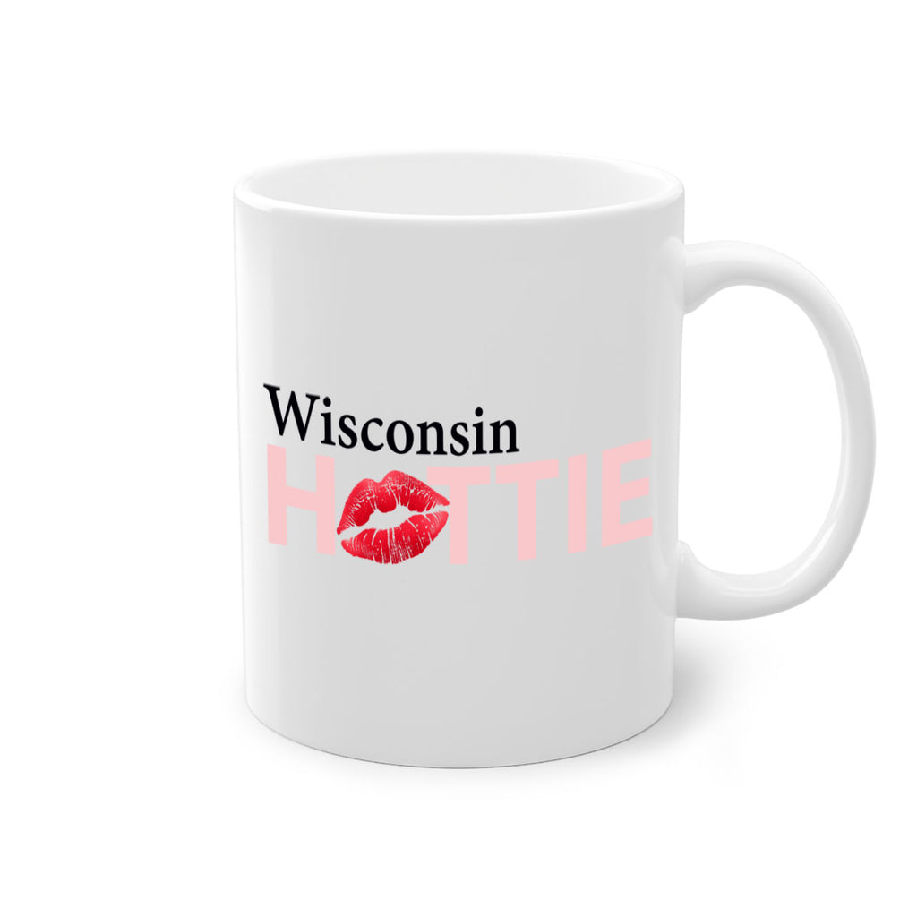 Wisconsin Hottie With Red Lips 49#- Hottie Collection-Mug / Coffee Cup