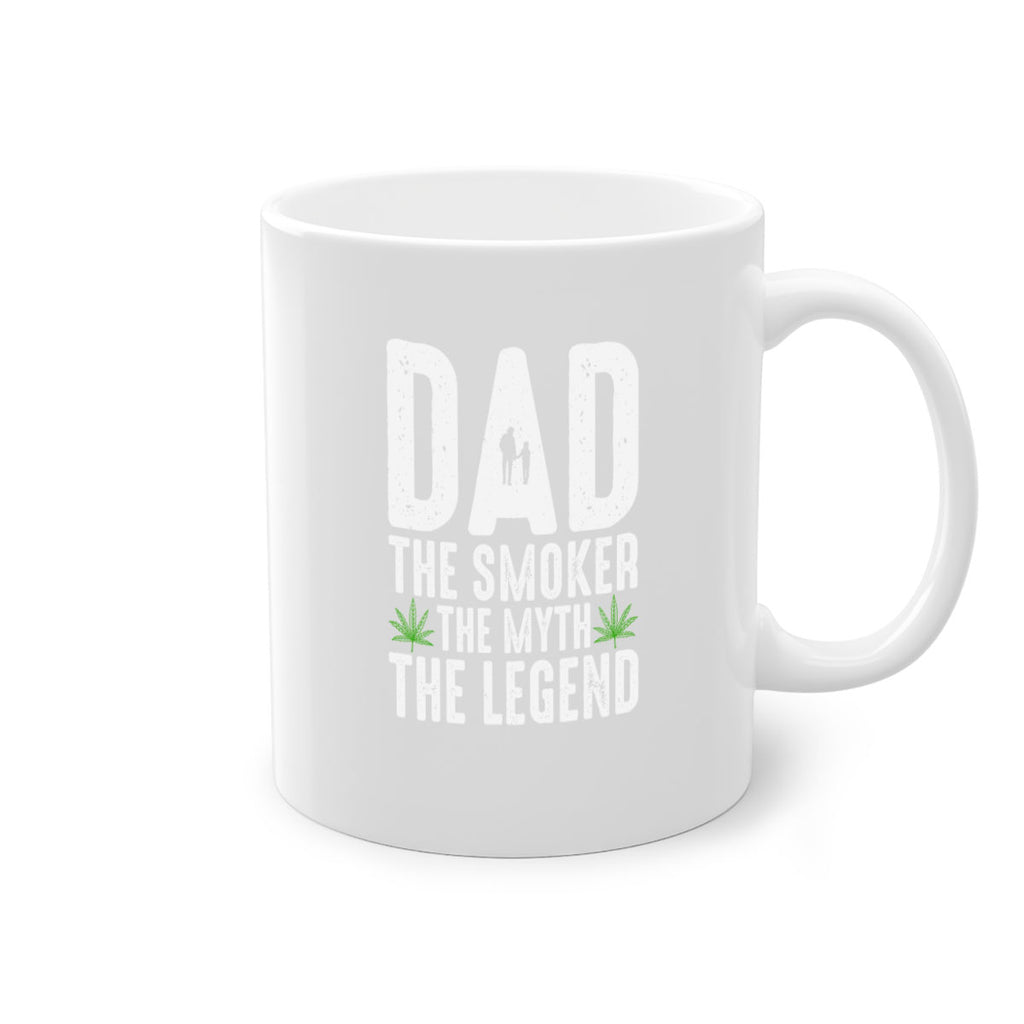 dad the smoker the myth the legend 66#- marijuana-Mug / Coffee Cup