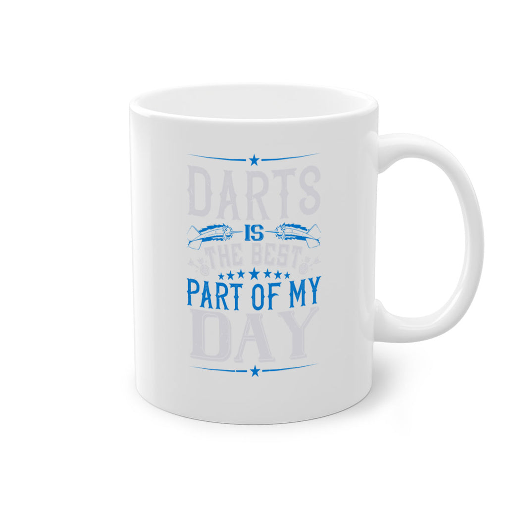 darts is the best part of my day 2342#- darts-Mug / Coffee Cup