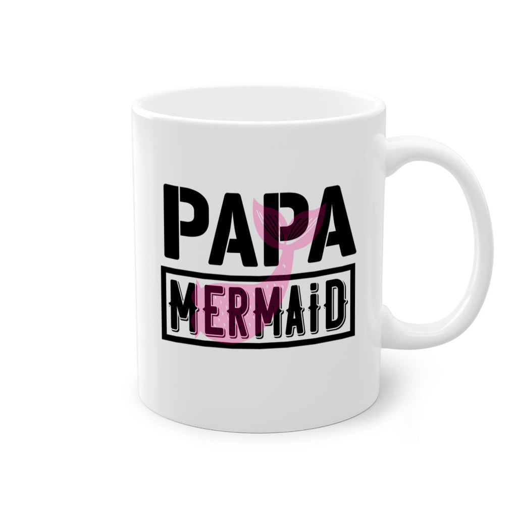 papa mermaid 533#- mermaid-Mug / Coffee Cup