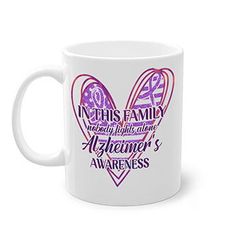AlzheimerS Awareness American Flag 11#- alzheimers-Mug / Coffee Cup