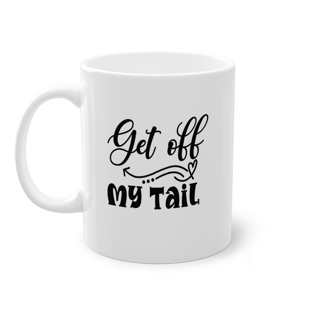 Get off My Tail 184#- mermaid-Mug / Coffee Cup