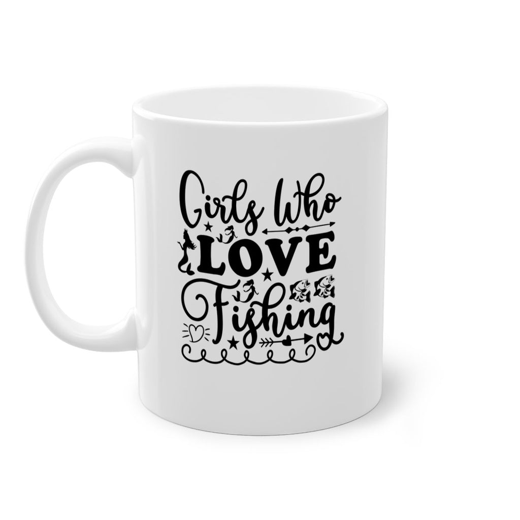 Girls Who Love Fishing 188#- mermaid-Mug / Coffee Cup