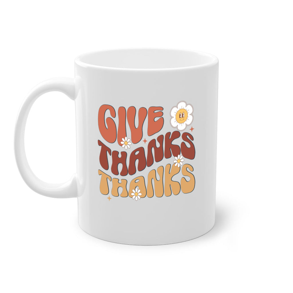 Give Thanks 196#- fall-Mug / Coffee Cup