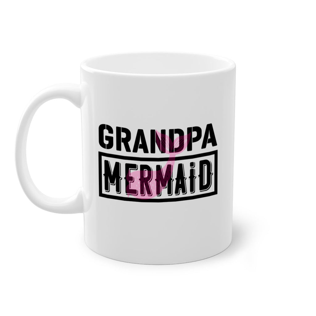 Grandpa mermaid 204#- mermaid-Mug / Coffee Cup