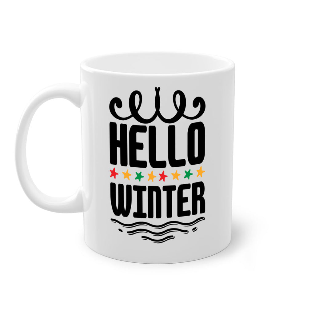 Hello Winter 185#- winter-Mug / Coffee Cup