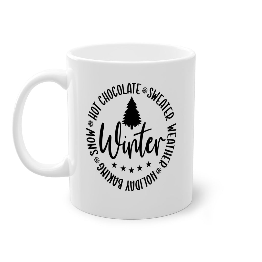 Hot Chocolate Sweater Weather Holiday Baking Snows196#- winter-Mug / Coffee Cup