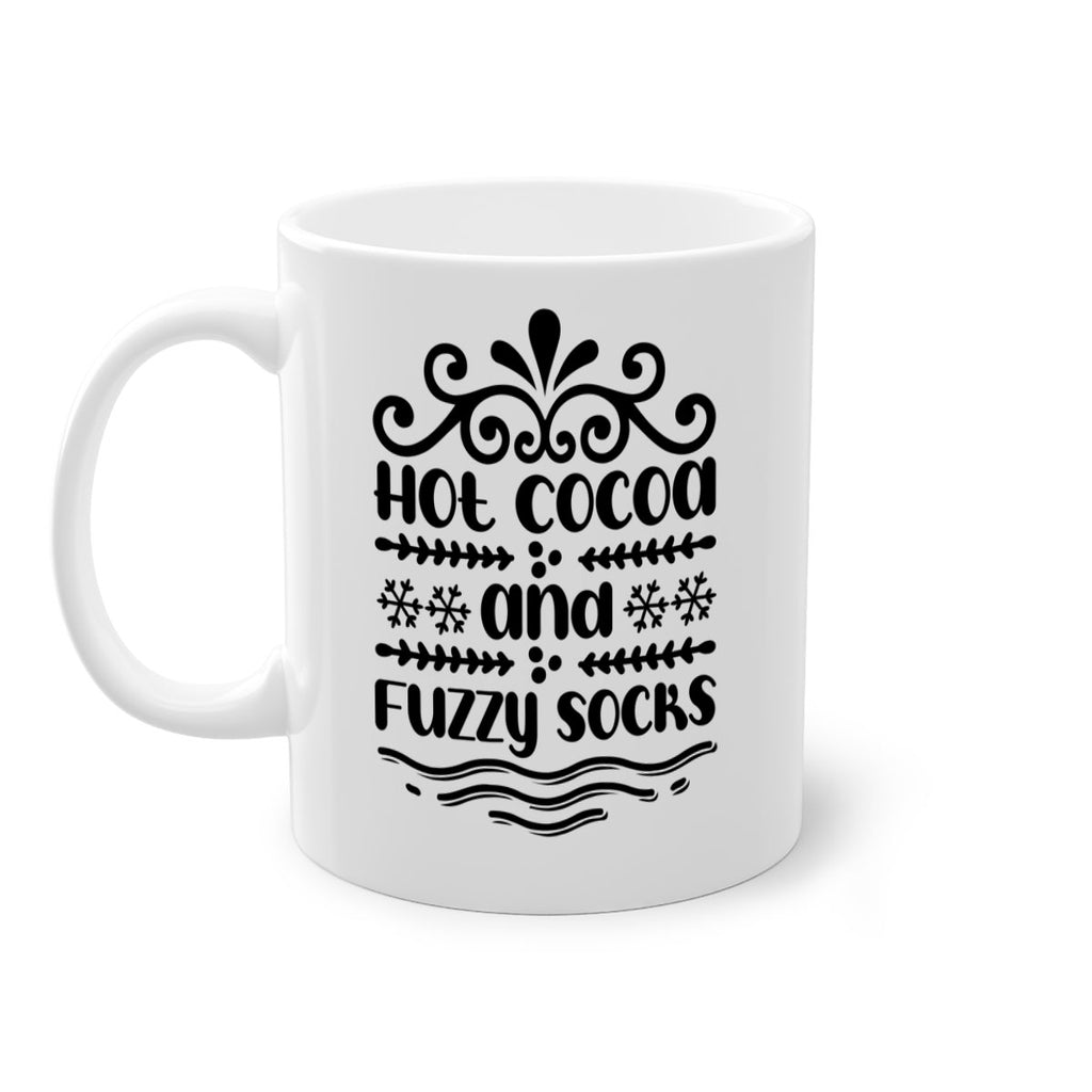 Hot Cocoa and Fuzzy Socks 219#- winter-Mug / Coffee Cup