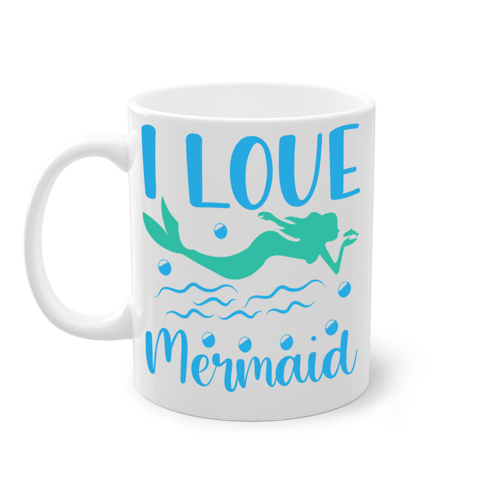 I Love Mermaid Design 231#- mermaid-Mug / Coffee Cup