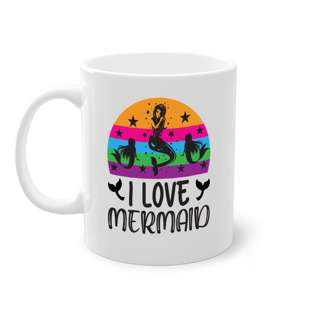 I love mermaid 230#- mermaid-Mug / Coffee Cup
