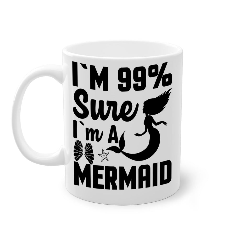 Im sure im a 253#- mermaid-Mug / Coffee Cup