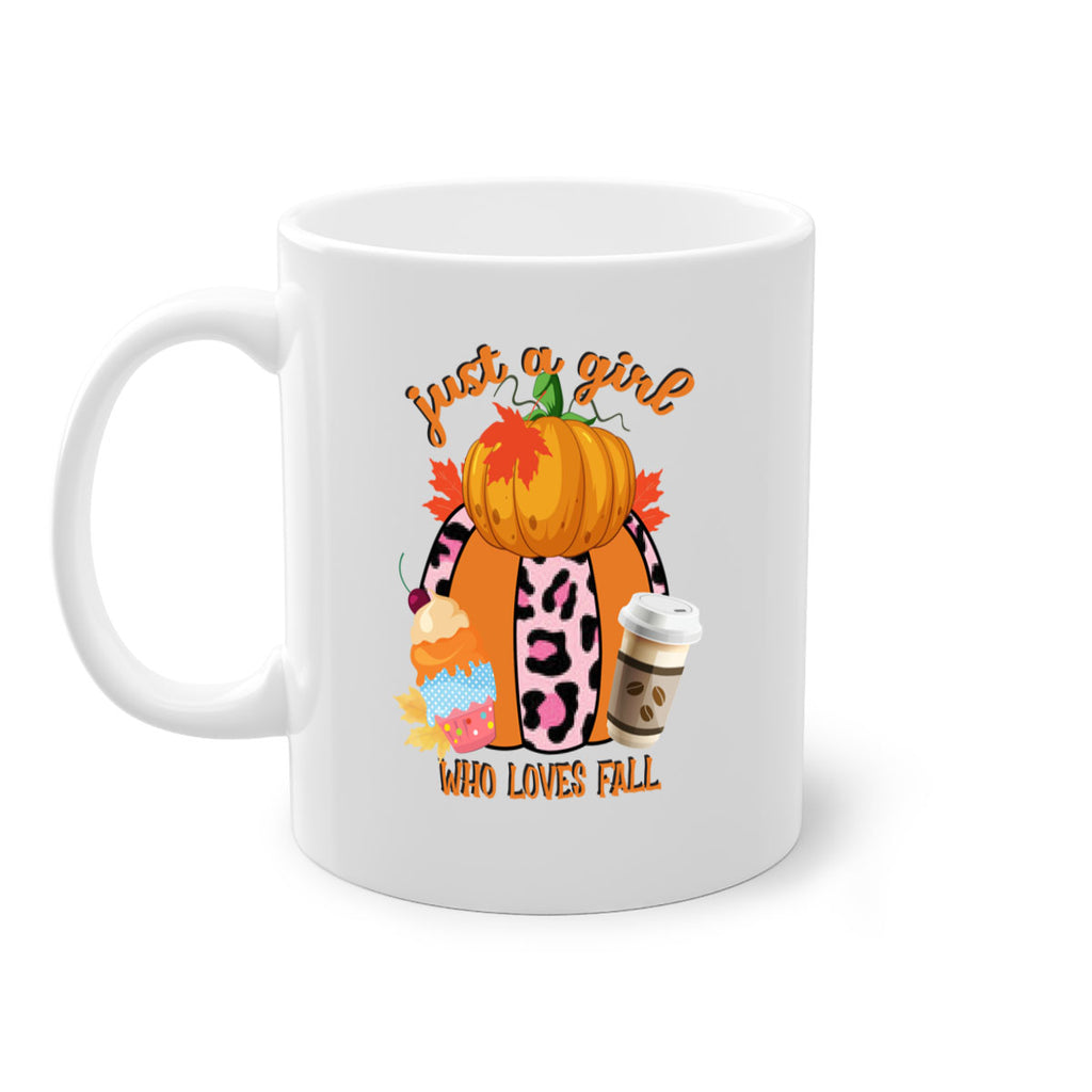 Just a Girl Who Loves Fall 383#- fall-Mug / Coffee Cup