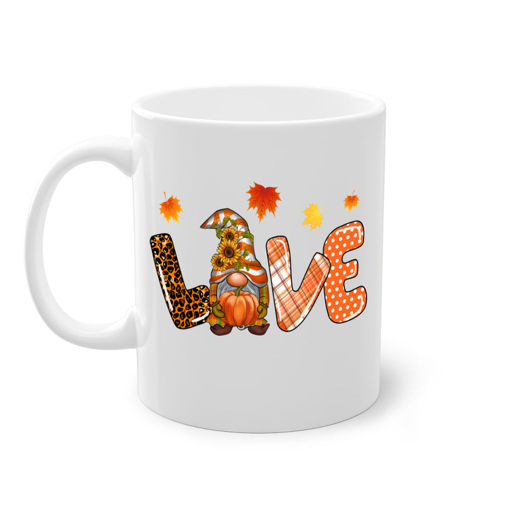 LOVEFallGnomeAutumn 416#- fall-Mug / Coffee Cup