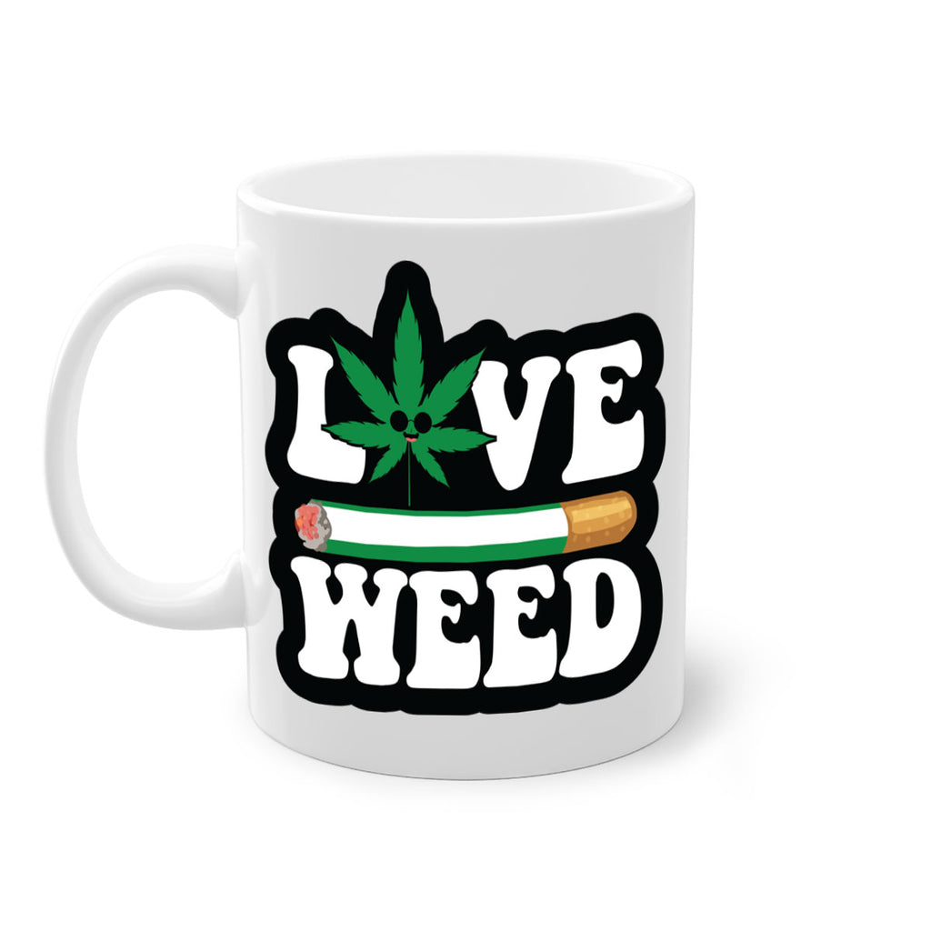 Love weed 194#- marijuana-Mug / Coffee Cup