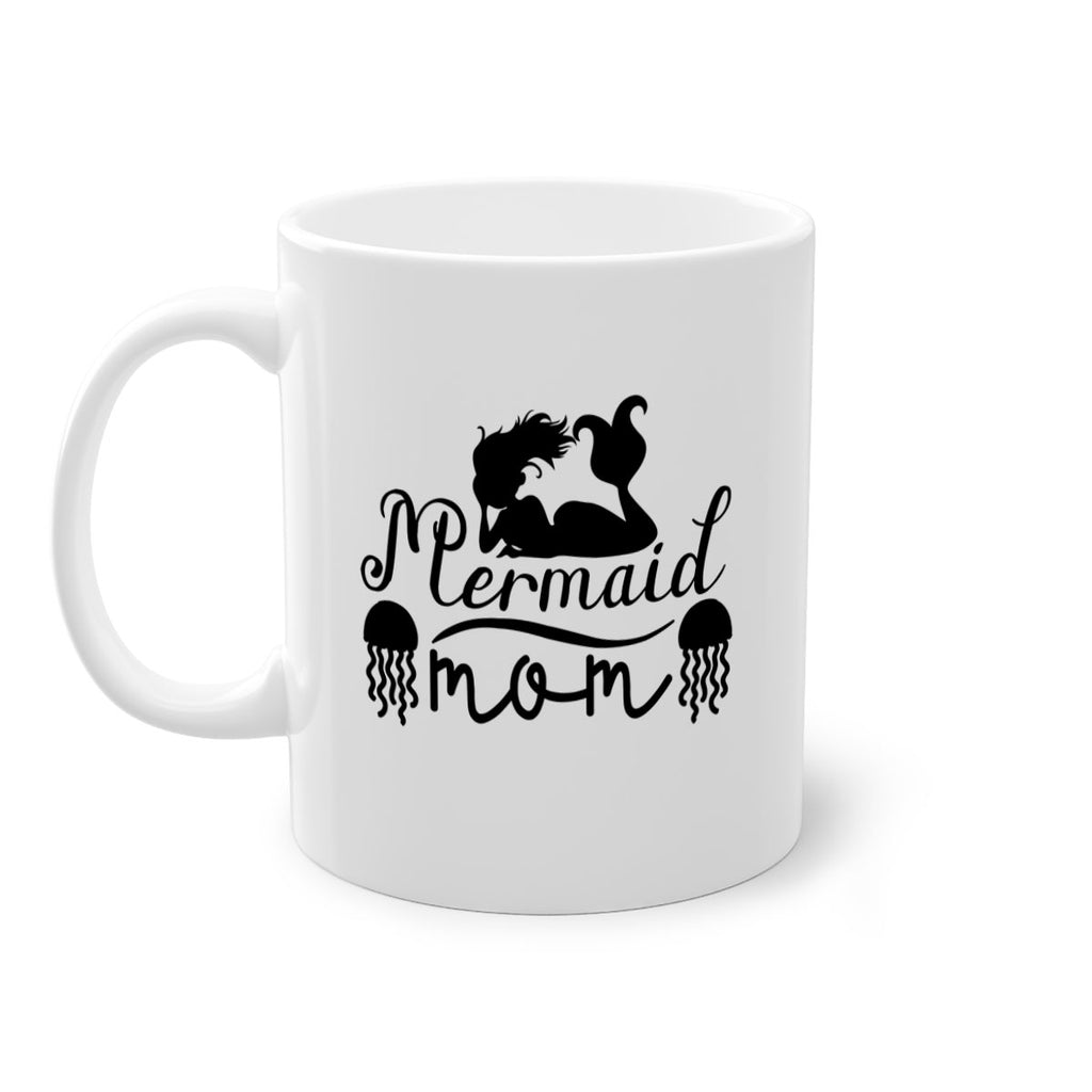 Mermaid Mom 373#- mermaid-Mug / Coffee Cup